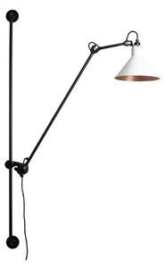 Nástenné Svietidlo Lampe Gras, Čierna, Obývacia izba, Kov, Industriálny