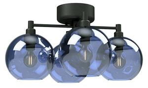 Stropné Lampa Belid, stmievateľné, Modrá, Obývacia izba, Sklo