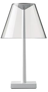 Stolové Lampa Rotaliana, stmievateľné, Biela, Obývacia izba, Hliník