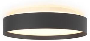 Stropné Lampa Halo Design, stmievateľné, Čierna, Spálňa, Plast