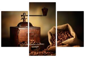 Obraz kávového mlynčeka (Obraz 90x60cm)