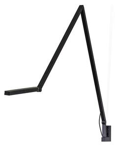 Nástenné Svietidlo Nemo Lighting, stmievateľné, Čierna, Pracovňa, Hliník