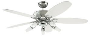Stropný ventilátor so svetlom Arius s diaľkovým ovládaním – Westinghouse Westinghouse, Arius, Čierna, Obývacia izba, Kov, Moderný
