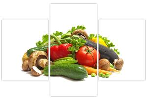 Zmes zeleniny, obraz (Obraz 90x60cm)