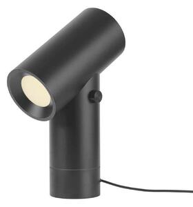 Stolové Lampa Muuto, Čierna, Spálňa, Hliník
