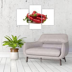Chilli papričky, obrazy (Obraz 90x60cm)