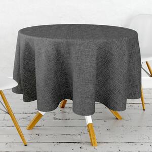 Obrus ​​PVC okrúhly M-050D - Tkaná elegancia (rôzne veľkosti)