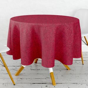 Obrus ​​PVC okrúhly M-050F - Tkaná elegancia (rôzne veľkosti)