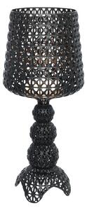 Stolové Lampa Kartell, Mini Kabuki, stmievateľné, Čierna, Obývacia izba, Plast, Dizajnový