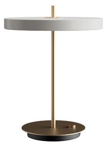 Stolové Lampa UMAGE, Asteria Table, stmievateľné, Sivá, Obývacia izba, Hliník, Dizajnový