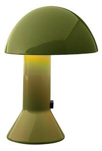 Stolové Lampa Martinelli Luce, Elmetto, Zelená, Obývacia izba, Plast, Dizajnový