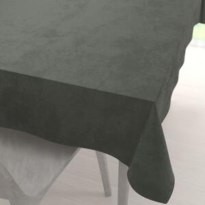 Biante Zamatový obdĺžnikový obrus Velvet Premium SVP-021 Tmavo sivozelený 50x100 cm