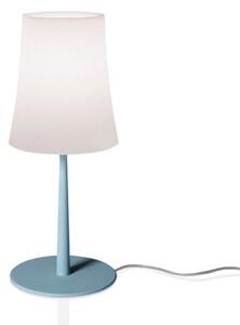 Stolové Lampa Foscarini, Birdie Easy, Modrá, Obývacia izba, Kov, Dizajnový