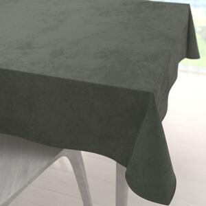 Biante Zamatový štvorcový obrus Velvet Prémium SVP-021 Tmavo sivozelený 40x40 cm