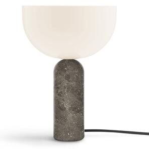 Stolové Lampa New Works, Kizu Small, Sivá, Obývacia izba, Kameň, Dizajnový