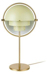 Stolové Lampa GUBI, Multi-Lite, Zlatá / Mosadz, Obývacia izba, Kov, Dizajnový