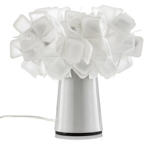 Stolové Lampa Slamp, CLIZIA, Biela, Obývacia izba, Plast, Dizajnový