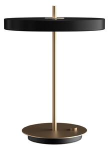 Stolové Lampa UMAGE, Asteria Table, stmievateľné, Čierna, Obývacia izba, Hliník, Dizajnový