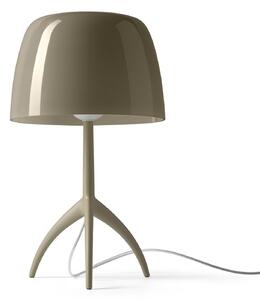 Stolové Lampa Foscarini, Lumiere nuances grande, stmievateľné, Zelená, Obývacia izba, Sklo, Dizajnový