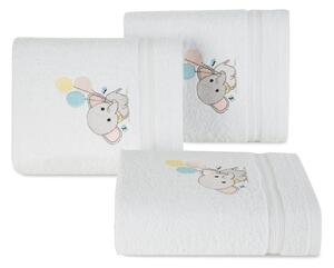 DETSKÝ BAVLNENÝ UTERÁK BABY50 SADA 6KS 50X90 CM BIELA