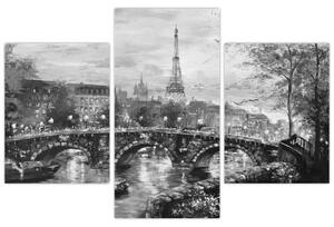 Obraz Paríža na stenu (Obraz 90x60cm)