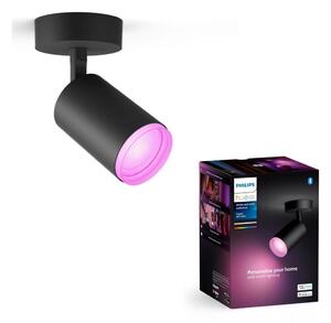 Philips - LED RGBW Stmievateľné bodové svietidlo Hue FUGATO 1xGU10/4,2W/230V čierna