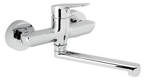 Drezová - umývadlová batéria Novaservis Metalia 54 s otočným ramienkom 150 mm chróm 54076,0E