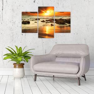 Západ slnka na mori - obraz (Obraz 90x60cm)