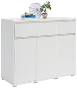 KOMODA, biela, 120/103/48 cm Carryhome - Komody