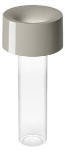Stolové Lampa Foscarini, Fleur, stmievateľné, Biela, Obývacia izba, Sklo, Moderný