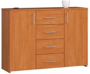 Ak furniture Komoda Torvi K 110,4 cm jelša