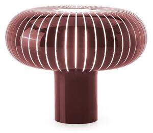 Stolové Lampa Kartell, Teresa, stmievateľné, Červená, Obývacia izba, Plast, Dizajnový