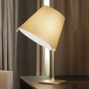 Stolové Lampa Artemide, Melampo, Béžová, Obývacia izba, Tkanina / Textil, Dizajnový
