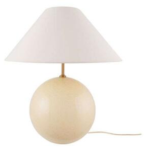 Stolové Lampa Globen Lighting, IRIS, Béžová, Obývacia izba, Sklo, Vintage