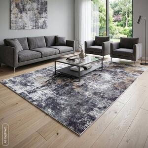 Dekorstudio Koberec LILI2 s dekoračnou potlačou - biely Rozmer koberca: 80x150cm