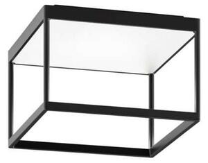 Stropné Lampa Serien Lighting, stmievateľné, Čierna, Obývacia izba, Hliník