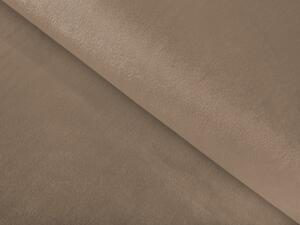 Zamatová látka Velvet Prémium SVP-034 Kávovo hnedá - šírka 280 cm