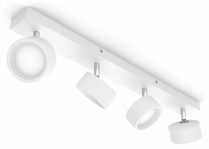 Stropné Lampa Philips, Bracia, Biela, Obývacia izba, Kov, Moderný