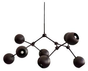 Lustre 101 COPENHAGEN, stmievateľné, Čierna, Obývacia izba, Kov, Moderný