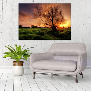 Západ slnka, obrazy (Obraz 60x40cm)
