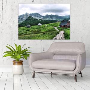 Údolie hôr - obraz (Obraz 60x40cm)