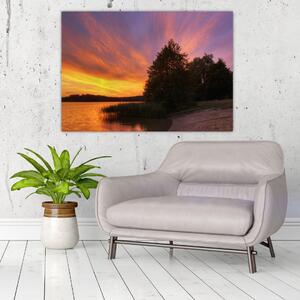 Farebný západ slnka - obraz (Obraz 60x40cm)