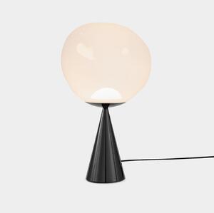 Stolové Lampa Tom Dixon, Melt Cone Fat, stmievateľné, Čierna, Obývacia izba, Kov, Dizajnový
