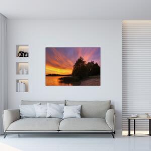 Farebný západ slnka - obraz (Obraz 60x40cm)