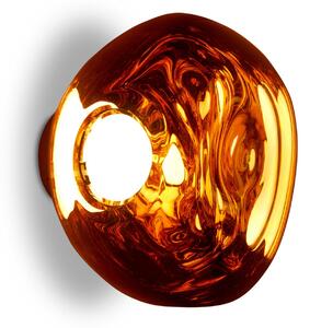 Nástenné Svietidlo Tom Dixon, Melt Surface Mini, stmievateľné, Meď, Obývacia izba, Plast, Dizajnový