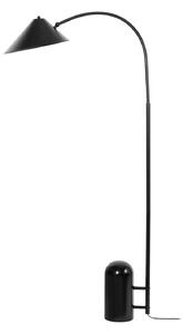 Stojacie Lampa Lucande, Alviero, Čierna, Obývacia izba, Kov, Vintage