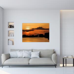 Západ slnka na mori (Obraz 60x40cm)