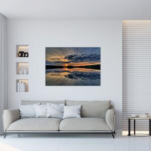 Západ slnka - obraz do bytu (Obraz 60x40cm)