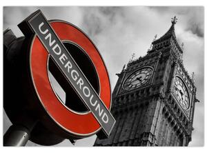 Londýnske metro - obraz (Obraz 60x40cm)