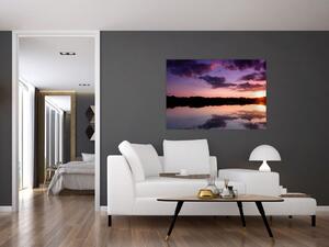 Západ slnka na vode - obraz na stenu (Obraz 60x40cm)